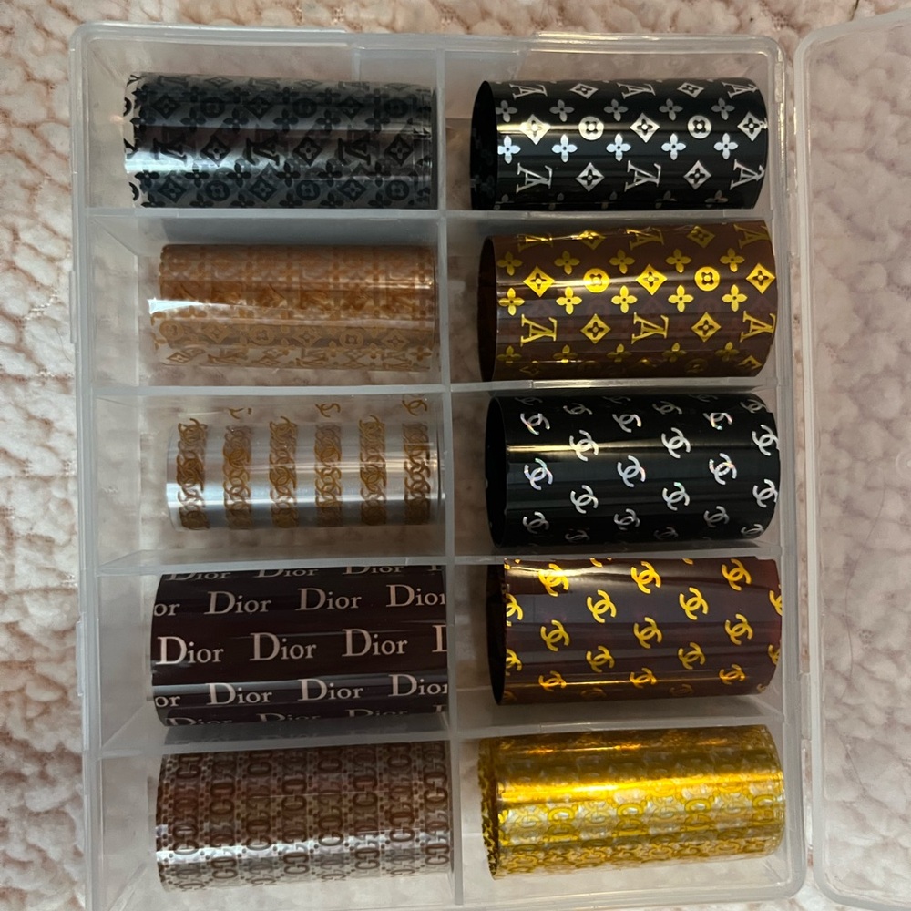 Designer Nail Art Foil Set